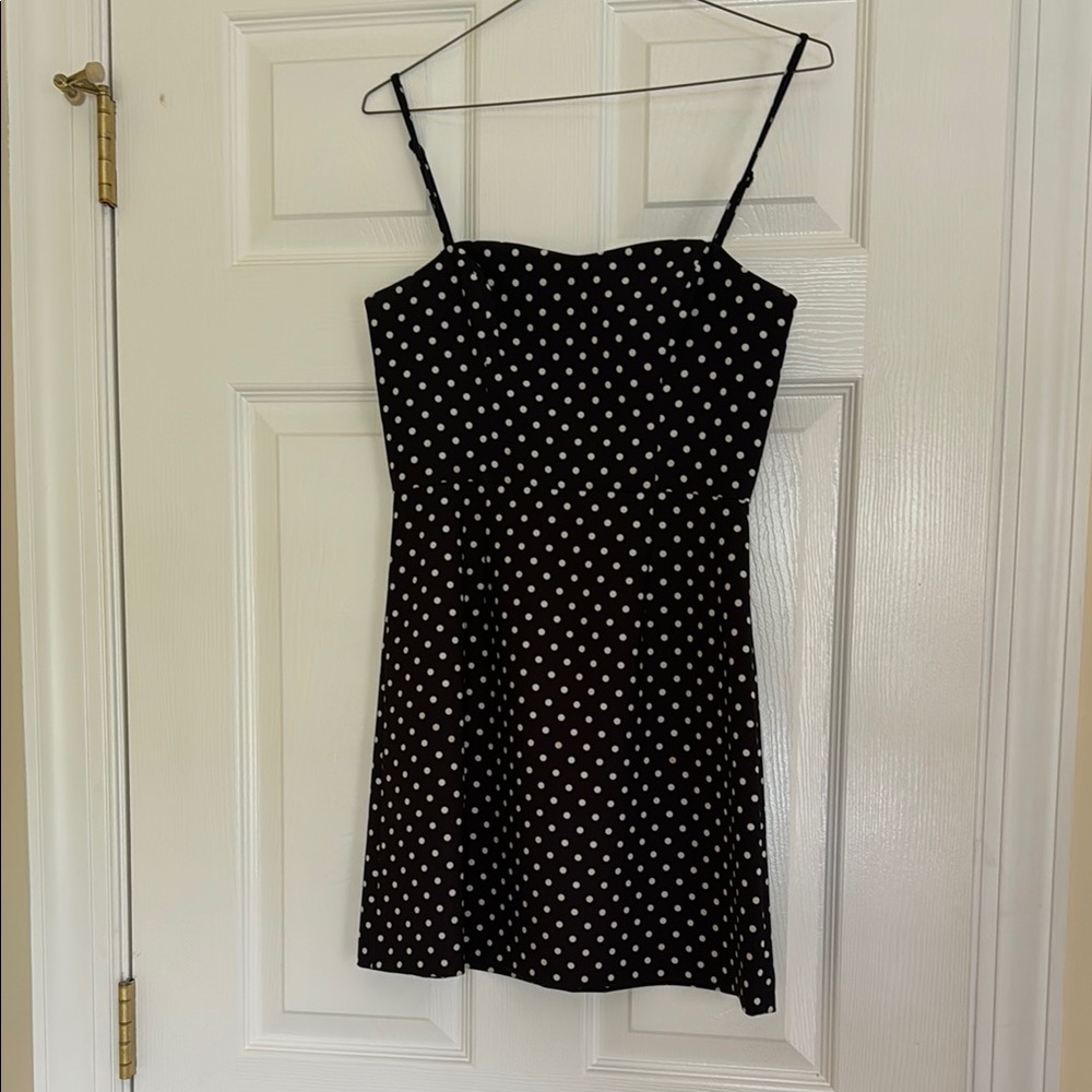 Polka Dot Spaghetti Strap Dress